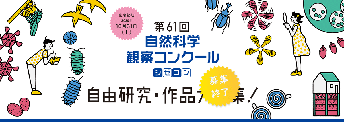 応募方法 自然科学観察コンクール シゼコン 応募方法 自然科学観察コンクール シゼコン