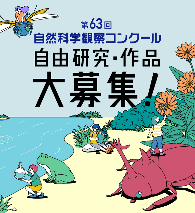応募方法 自然科学観察コンクール シゼコン